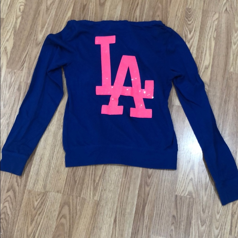Pink Brand Victoria’s Secret LA Dodgers Hoodie